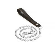 Liebe Seele - Wild Gent - Lederen Halsband Met voering Van imitatiebont En Metalen Riem - exclusief En Luxe ontwerp-Erotiekvoordeel.nl