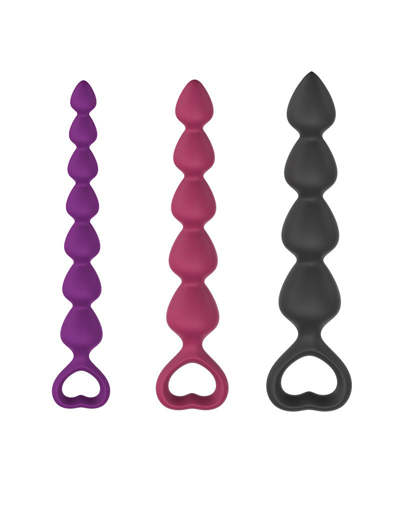alt
Love to Love - Bing Bang - Anal Beads with Heart-Shaped Handle - Black - Size L-Erotiekvoordeel.nl