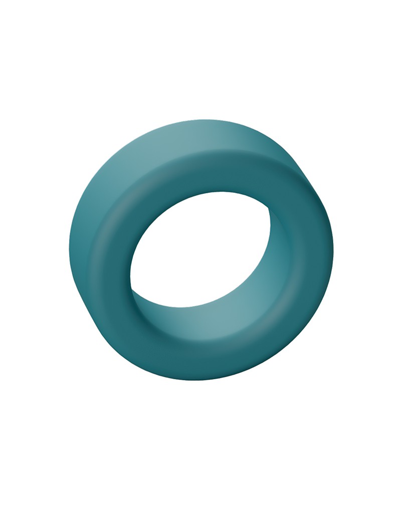 Love to Love - Cool Ring - Klassieke Siliconen Cockring - Blauwgroen-Erotiekvoordeel.nl