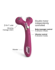 Love to Love - Fireball - Body Massager & Vibrator - plum pink-Erotiekvoordeel.nl