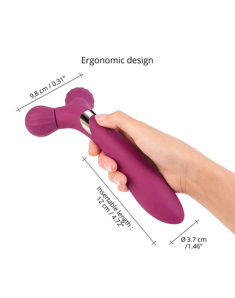 Love to Love - Fireball - Body Massager & Vibrator - plum pink-Erotiekvoordeel.nl
