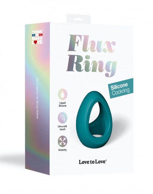 Love to Love - Flexibele Cockring FLUX Ring - zeegroen-Erotiekvoordeel.nl