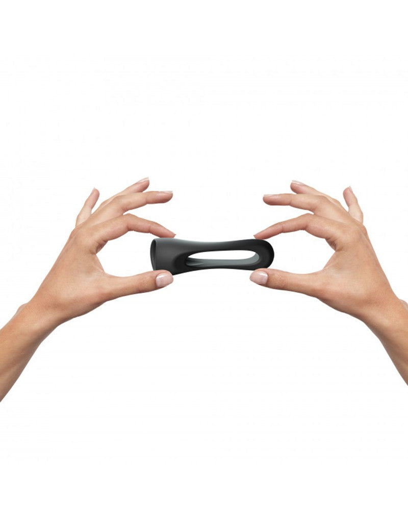 Love to Love - Flux Ring - Anello fallico flessibile - Nero - Erotiekvoordeel.nl