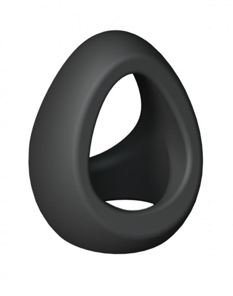 Love to Love - Flux Ring - Anello fallico flessibile - Nero-Erotiekvoordeel.nl