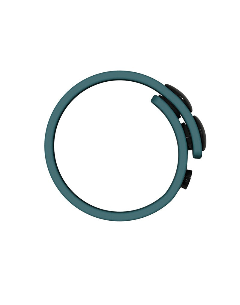 Love to Love - Hero - Verstelbare Siliconen Cockring - Blauwgroen-Erotiekvoordeel.nl