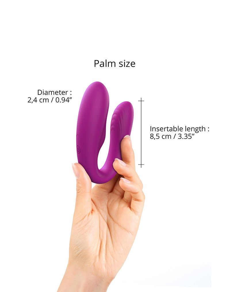 Love to Love - Match Up - Partner Vibrator Met Afstandsbediening - Dieproze-Erotiekvoordeel.nl