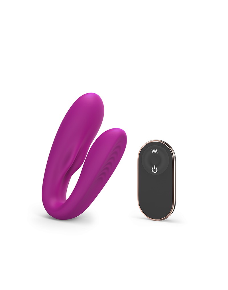Love to Love - Match Up - Partner Vibrator Met Afstandsbediening - Dieproze-Erotiekvoordeel.nl