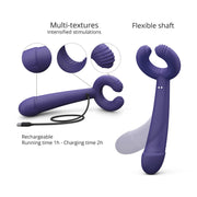 Love to Love - Please Me - Multi Vibrator - Paars-Erotiekvoordeel.nl