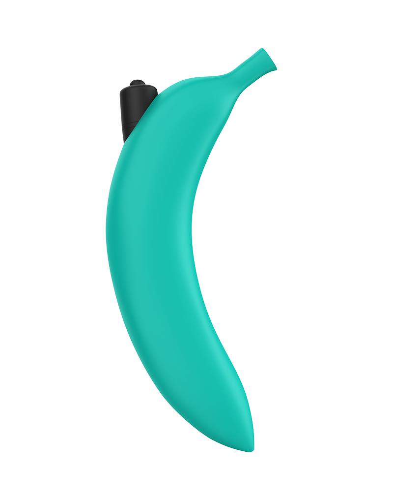 Love to Love - Oh oui - Banaan Vibrator - Turquoise-Erotiekvoordeel.nl