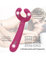 Love to Love - Please Me - Multi Vibrator - Deep Pink-Erotiekvoordeel.nl