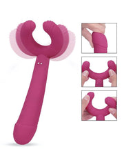 Love to Love - Please Me - Multi Vibrator - Deep Pink-Erotiekvoordeel.nl