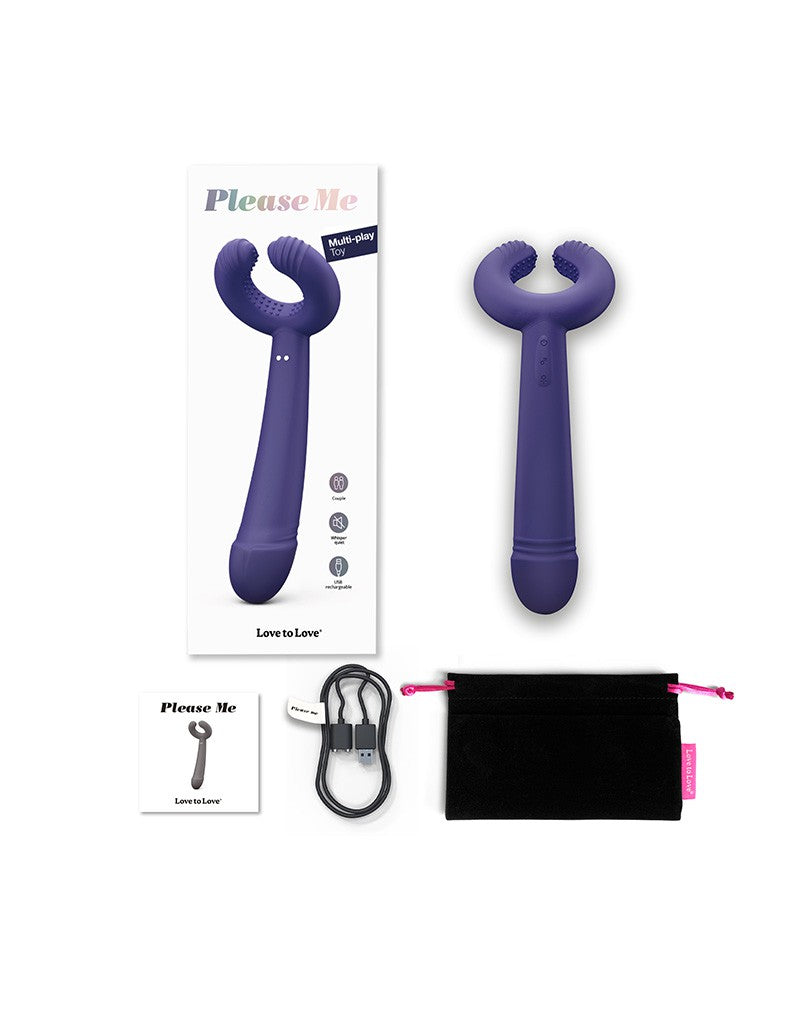 Love to Love - Please Me - Vibrador múltiple - Para parejas - Erotiekvoordeel.nl