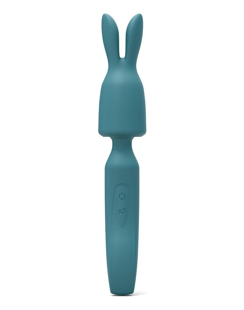 Love to Love - R-Evolution Wand Vibrator Set - 2 verwisselbare opzetstukken - Turquoise-Erotiekvoordeel.nl