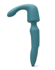 Love to Love - R-Evolution Wand Vibrator Set - 2 verwisselbare opzetstukken - Turquoise-Erotiekvoordeel.nl