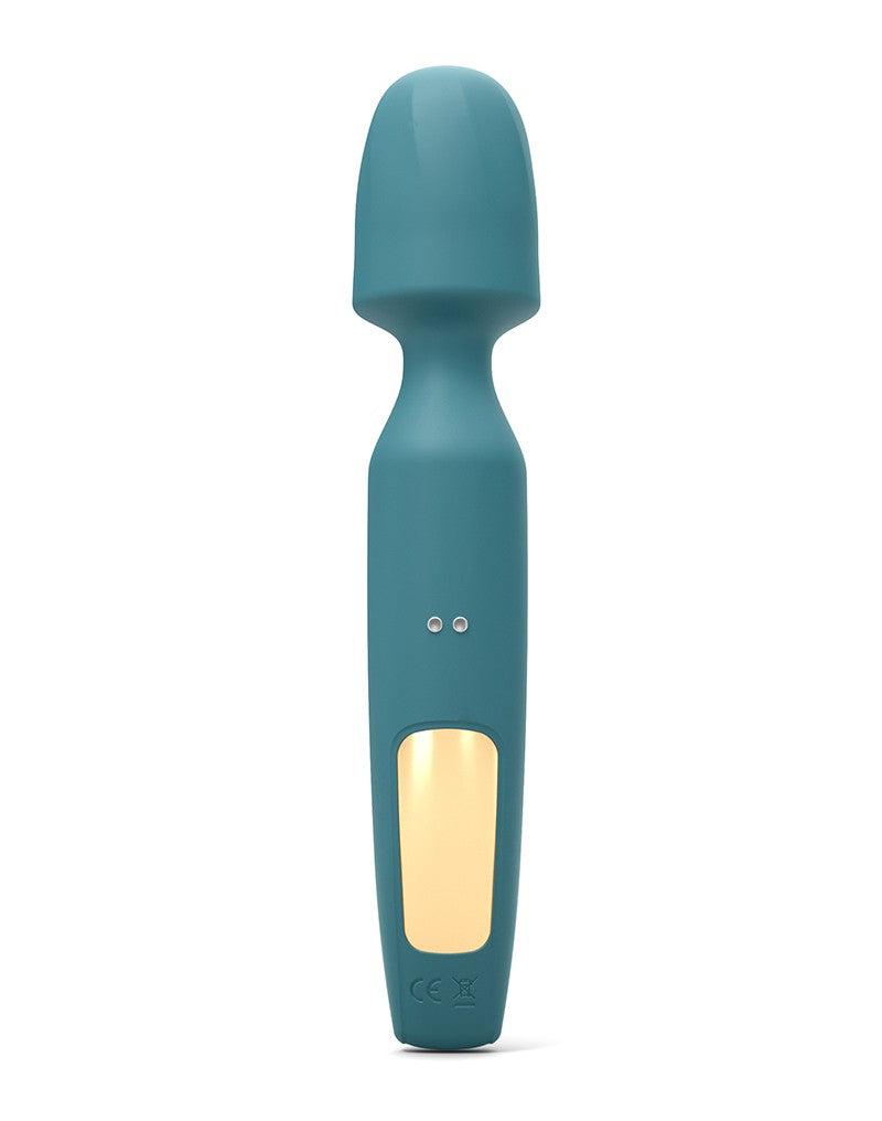 Love to Love - R-Evolution Wand Vibrator Set - 2 verwisselbare opzetstukken - Turquoise-Erotiekvoordeel.nl