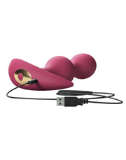 Love to Love - Twinny Bud - Buigbare Vibrerende Buttplug - Roze-Erotiekvoordeel.nl