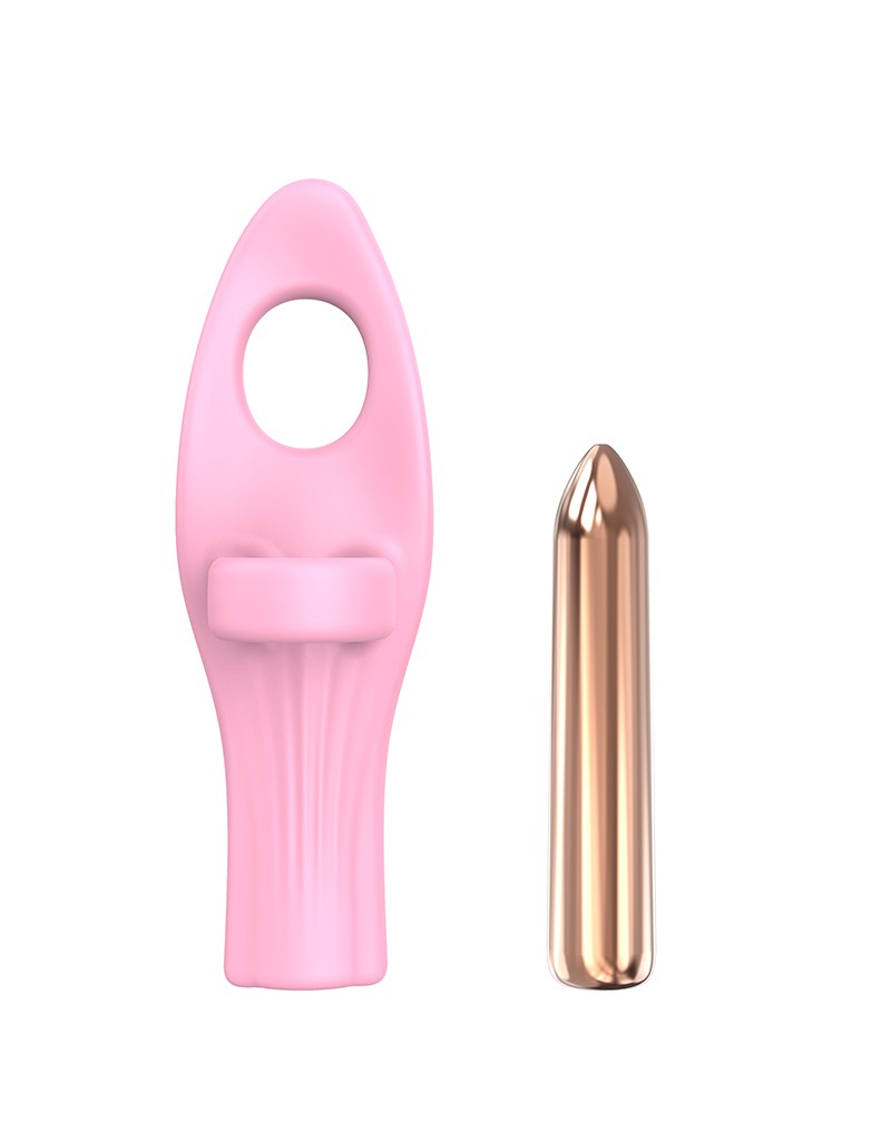 Love to Love - Tickle Me - Vinger Vibrator - Roze-Erotiekvoordeel.nl