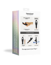 Love to Love - Tickle Me - Vinger Vibrator - Zwart-Erotiekvoordeel.nl
