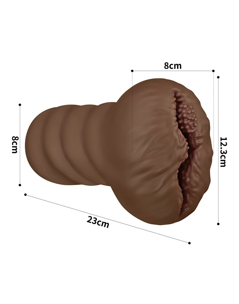 LoveToy - Alien's Pie 1 - Stroker Masturbator - Dunkle Hautfarbe - Erotiekvoordeel.nl