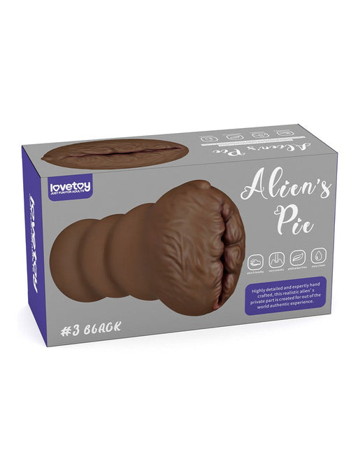 LoveToy - Alien's Pie 3 - Masturbateur Stroker - Teint foncé - Erotiekvoordeel.nl