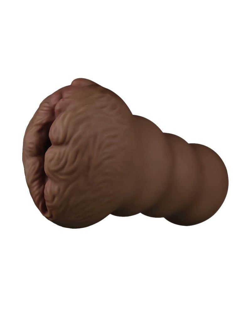 LoveToy - Alien's Pie 3 - Stroker Masturbator - Dunkle Hautfarbe - Erotiekvoordeel.nl