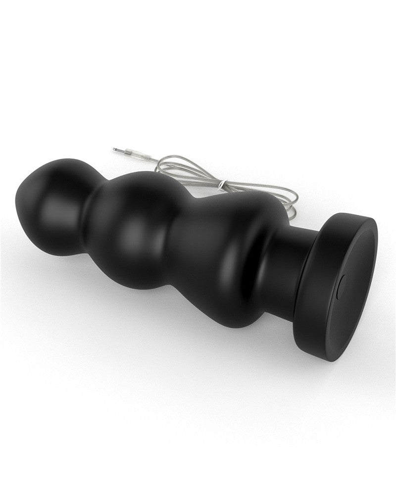 LoveToy - Anal Rigger - King Size Vibrating Butt Plug 20 cm - Black-Erotiekvoordeel.nl
