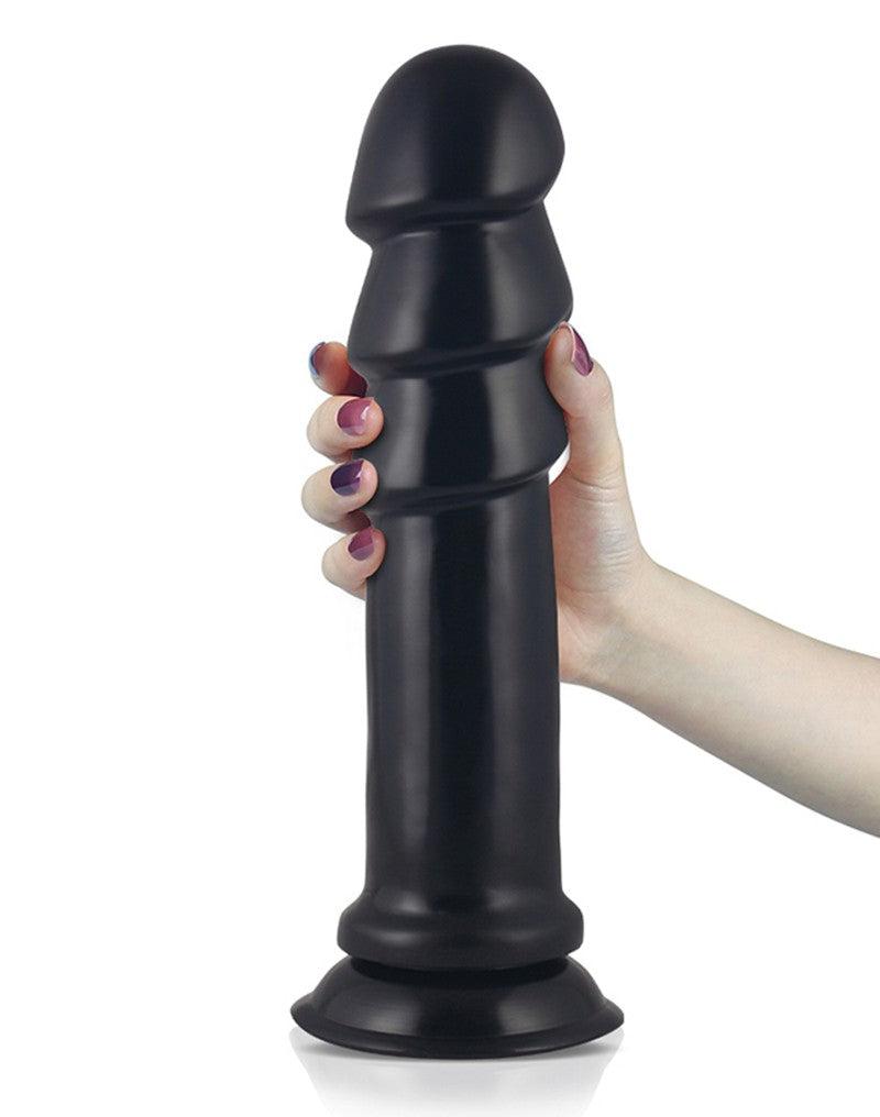 LoveToy - Anal Ripples - Gode anal King Size - Noir-Erotiekvoordeel.nl