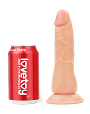 LoveToy - Set de arnés fácil con consolador - 19 cm - Color piel claro - Erotiekvoordeel.nl