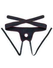 LoveToy - Easy Strap-on Set with Dildo - 19 cm with Scrotum - Light Skin Tone-Erotiekvoordeel.nl