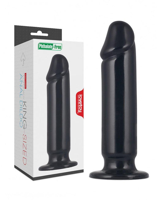 LoveToy - Gode anal King Size 23 x 5 cm - Noir - Erotiekvoordeel.nl