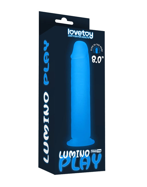 LoveToy - Lumino Play - Gode - 21 cm - Glow In The Dark-Erotiekvoordeel.nl