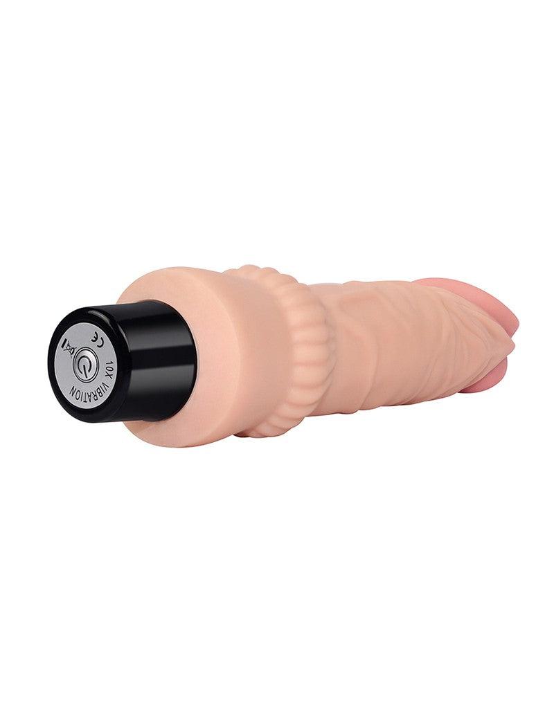LoveToy - Real Softee - Realistischer weicher Vibrator - 19,5 cm - Erotiekvoordeel.nl