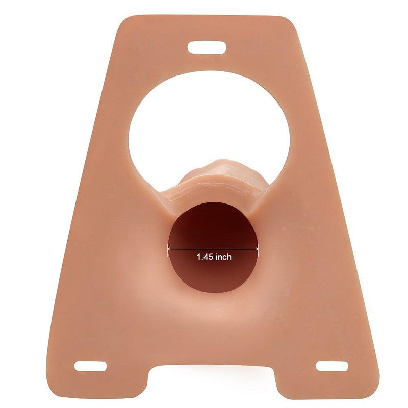 LoveToy - Rodeo - Holle Strap On Dildo - 21 cm - Lichte Huidskleur-Erotiekvoordeel.nl