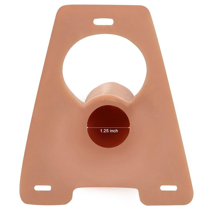 LoveToy - Rodeo - Harnais pour gode-ceinture avec espace pour les testicules Rodeo G8 - Couleur peau claire - Erotiekvoordeel.nl