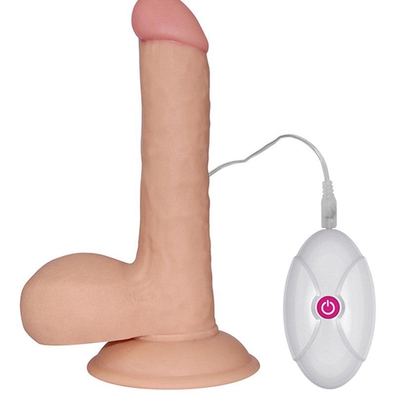 LoveToy - The Ultra Soft Dude - Gode vibrant - Matériau ultra-doux - Erotiekvoordeel.nl