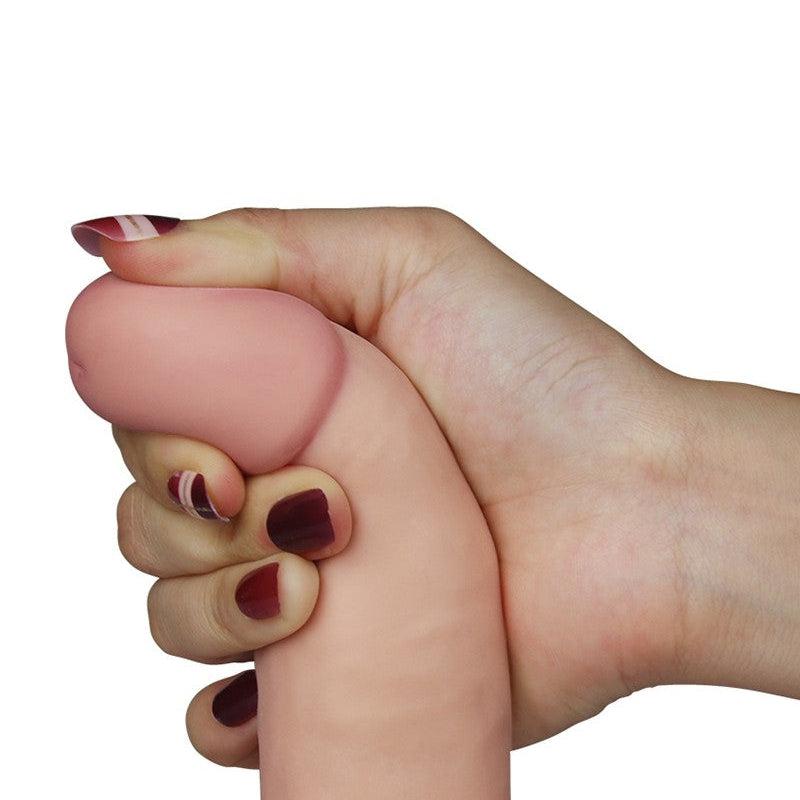 LoveToy - The Ultra Soft Dude - Gode vibrant - Matériau ultra-doux - Erotiekvoordeel.nl