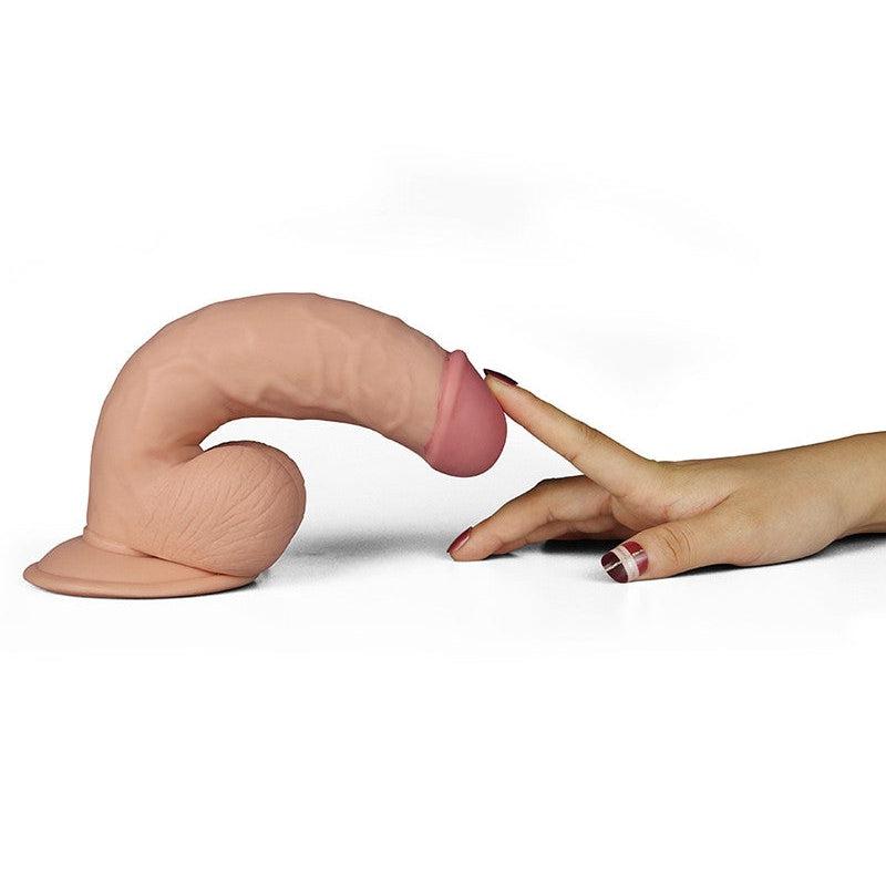 LoveToy - The Ultra Soft Dude - Gode vibrant - Matériau ultra-doux - Erotiekvoordeel.nl