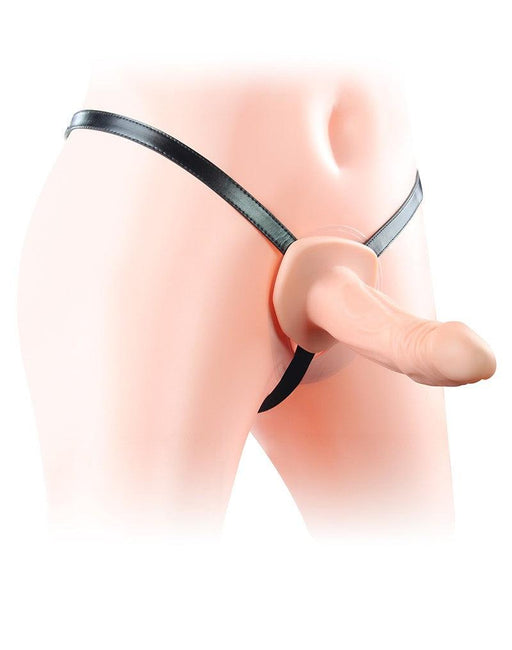 LoveToy - Consolador con arnés unisex - 16,5 cm - Erotiekvoordeel.nl