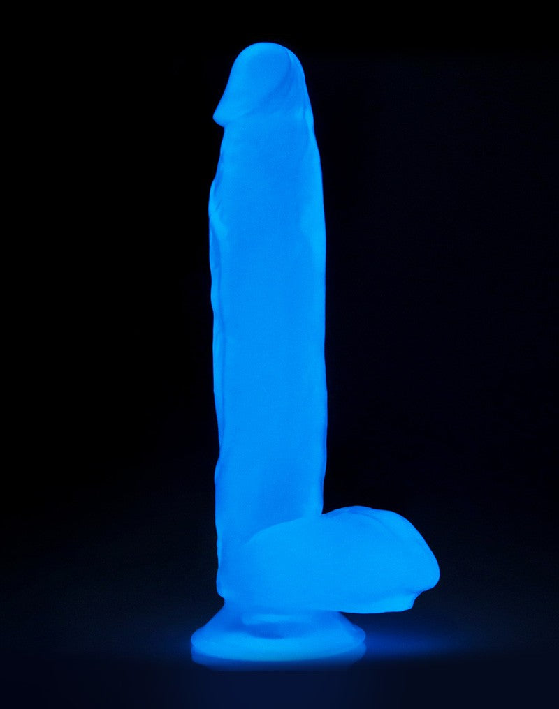 LoveToy - Lumino Play - Dildo - 26 cm - Glow In The Dark-Erotiekvoordeel.nl