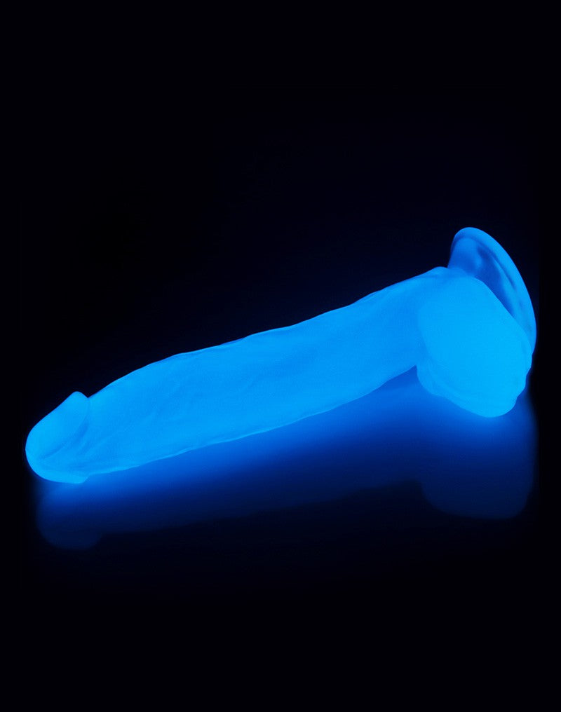 LoveToy - Lumino Play - Dildo - 26 cm - Glow In The Dark-Erotiekvoordeel.nl