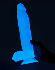 LoveToy - Lumino Play - Dildo - 26 cm - Glow In The Dark-Erotiekvoordeel.nl