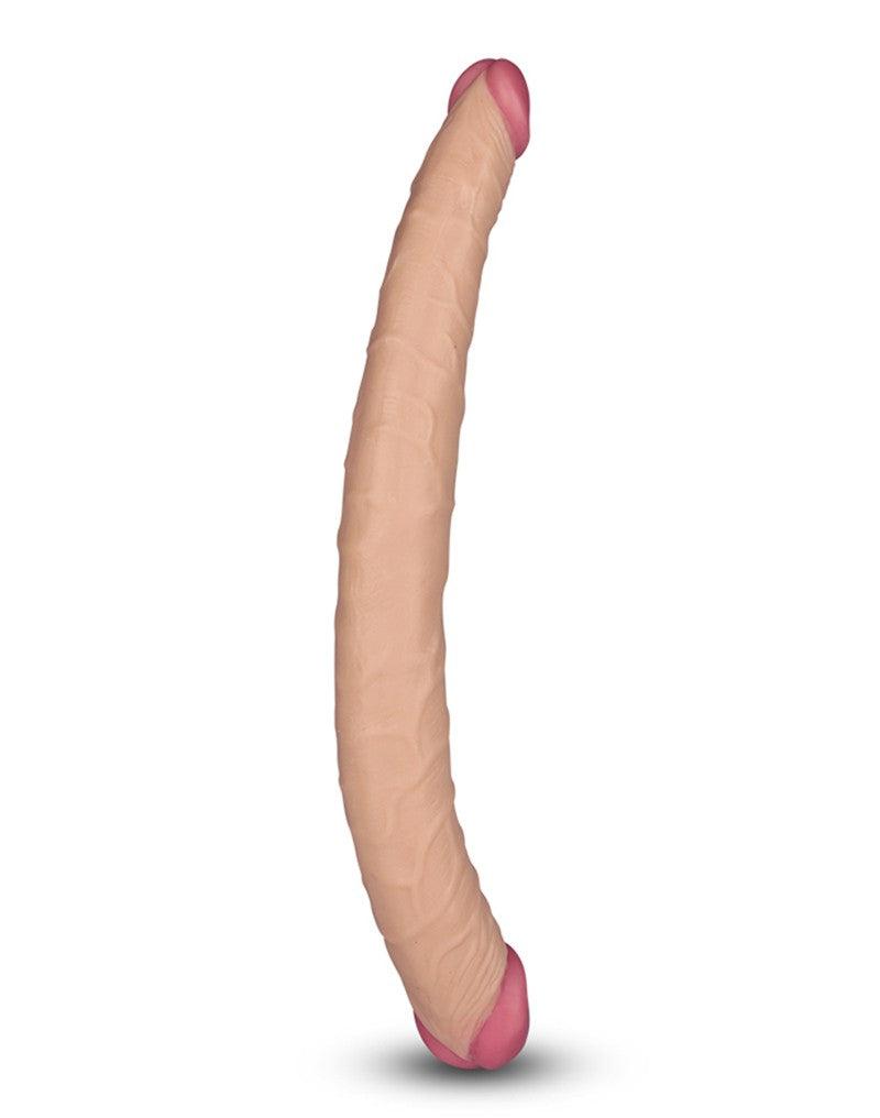 LoveToy - Dubbele Dildo XXL Lady Killer - PVC - 36 cm lang-Erotiekvoordeel.nl