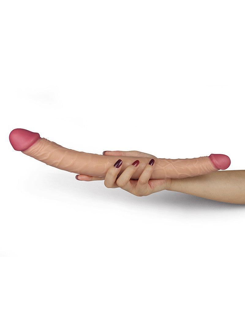 LoveToy - Dubbele Dildo XXL Lady Killer - PVC - 36 cm lang-Erotiekvoordeel.nl