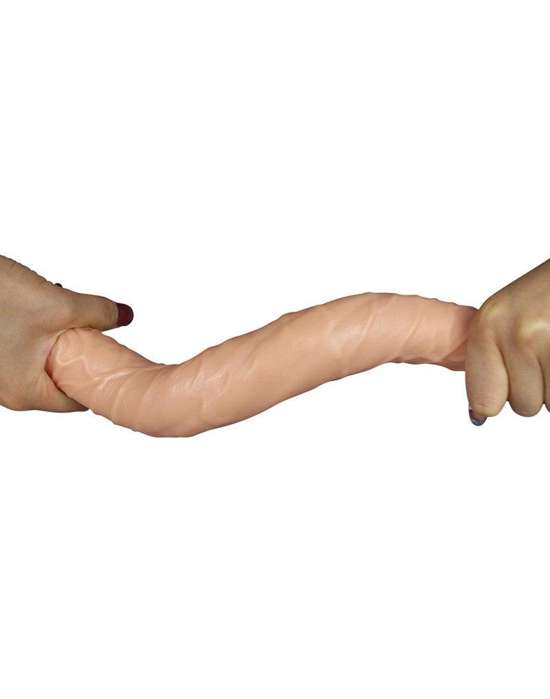 LoveToy - Dubbele Dildo XXL Lady Killer - PVC - 36 cm lang-Erotiekvoordeel.nl
