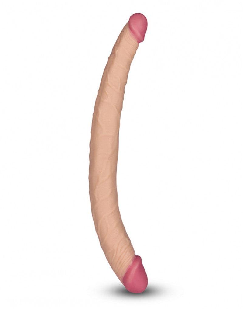 LoveToy - Dubbele Dildo XXL Lady Killer - PVC - 36 cm lang-Erotiekvoordeel.nl
