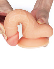 LoveToy - Easy Strap-on Set Met Dildo - 18 cm - Lichte Huidskleur-Erotiekvoordeel.nl