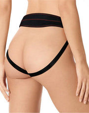 LoveToy - Easy Strap-on Set Met Dildo - 21,5 cm Met Balzak - Lichte Huidskleur-Erotiekvoordeel.nl