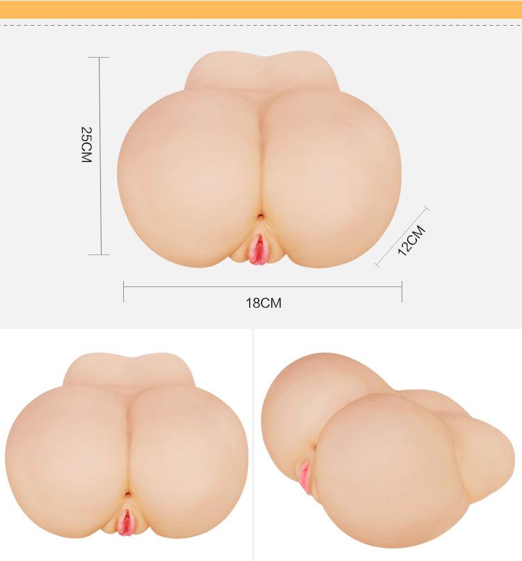 LoveToy - F*ck Me Bare - Perfect Pussy & Ass - Masturbator - Buikpositie-Erotiekvoordeel.nl