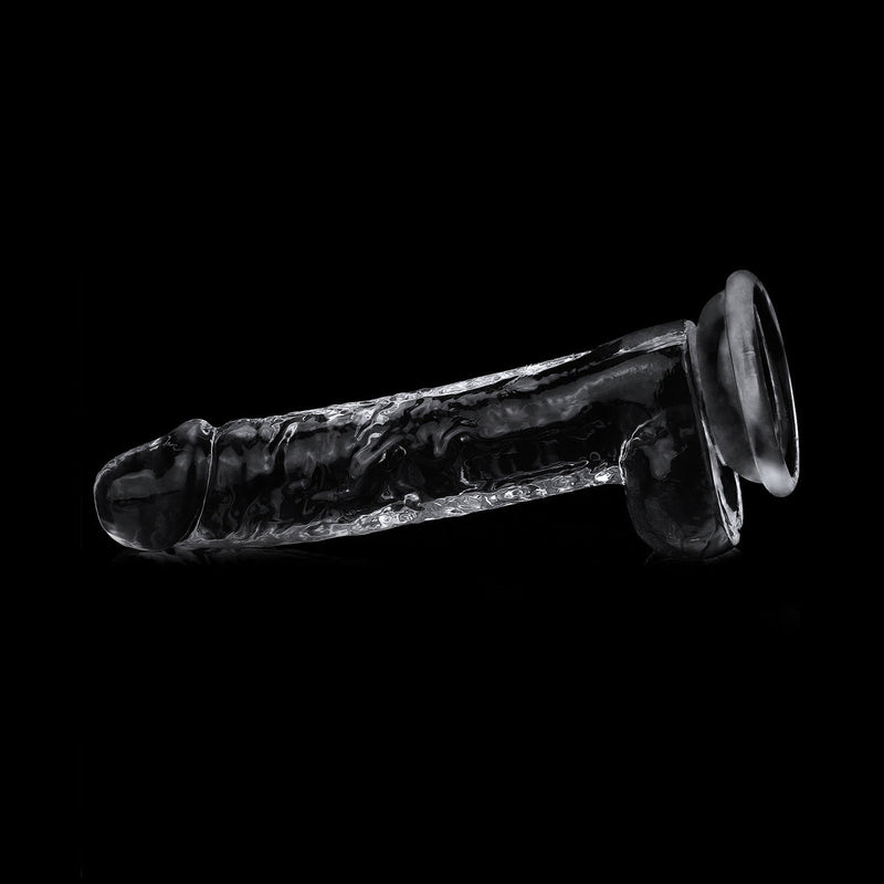 LoveToy - Flawless - Dildo - 19 x 3,5 cm - Transparant-Erotiekvoordeel.nl