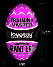LoveToy - Giant Egg - Masturbator Ei - Paars-Erotiekvoordeel.nl